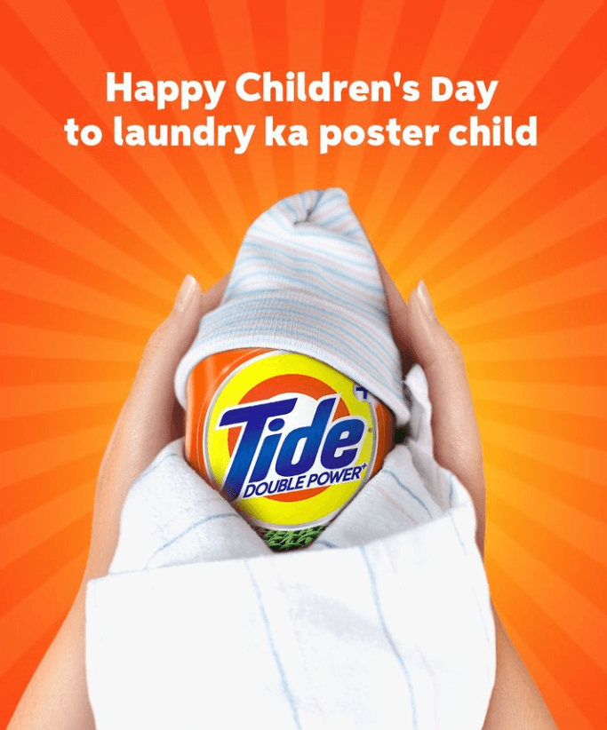 tide's social media marketing strategy- Instagram post, movement marketing